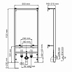 Инсталляция для биде WasserKraft Aller 10BDT.020