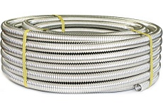 Гофрированная труба Stahlmann из нержавеющей стали SS304 18А, отожженная, 5 м 2238907