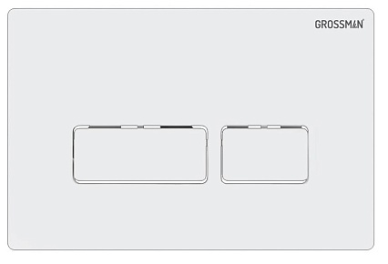 Кнопка смыва Grossman Pragma 700.K31.03.000.000 белая глянцевая