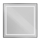 Зеркало BelBagno SPC-KRAFT-800-800-SENS-NERO 80x80 см сенсорный выключатель, черный