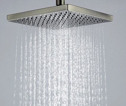 Верхний душ WasserKRAFT A140 20x20 см, хром