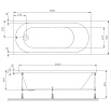 Акриловая ванна Am.Pm X-Joy W94A-160-070W-A1 160x70 см
