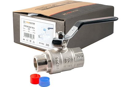 Шаровой кран PROFACTOR PF STRONG ручка рычаг в/н 3/4 дюйма PF FBV 295