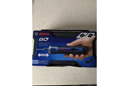 Аккумуляторная отвертка Bosch GO kit 0.601.9H2.021