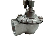 Импульсный электромагнитный клапан для рукавных фильтров ArTorq мембранного типа, резьбовой, диафрагма NBR, IK76R.24DC