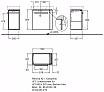 Мебель для ванной Geberit Renova Compact 59 см белый глянец