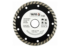 Диск алмазный отрезной универсальный TURBO (125х22.2 мм) Yato YT-6023