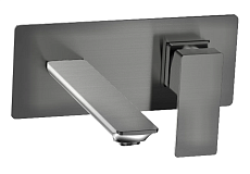Смеситель для раковины AQUAme Savona AQM6815GM оружейный металл