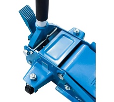 Домкрат подкатной Trommelberg 75/505mm, 3 т, ножная педаль, 2 цилиндра, кардан XRD0336