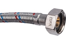 Гибкая подводка для смесителей ELKA (оплетка нерж.сталь) 1/2&quot;, вр/нр м10, 60 см (пара) 694687891806