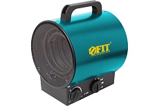 Тепловая пушка FIT 3000 Вт, 30 м2, 253 м3/мин, ТЭН нерж. сталь , коробка 80905