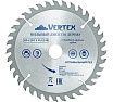 Диск пильный по дереву (150х22.23-20 мм; 36 зубов) Vertextools 20 150-36-22