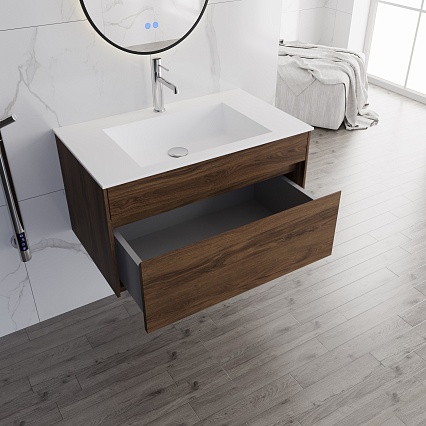 Мебель для ванной Vincea Chiara new 80 см C.Oak