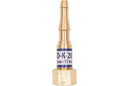 Клапан обратный КО-К-20 вход резака/горелки Krass 2855575
