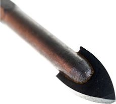 Сверло по стеклу и кафелю Зубр 2-х резцовый, 10 мм, шестигранный хвостовик 29840-10