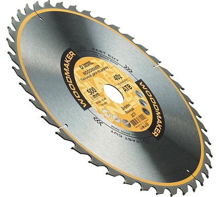Диск пильный по дереву 500х50/32 мм, Z=40 АТВ WoodMaker Diamond Industrial DIDD500Z40