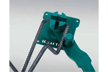 Ручной станок для гибки арматуры Kraftool 14 EC на подшипнике, острый гиб 23304