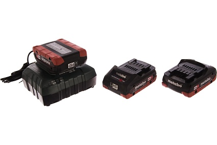 Набор Basic-Set (3 аккумулятора LiHD 4.0 Ач/18В+зарядное устройство ASC30-36+Metaloc) Metabo 685133000