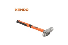 Молоток с круглым бойком KENDO с фибергласовой рукояткой, 450 г 25139