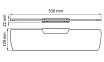 Полка WasserKRAFT Elbe K-7224, черный