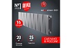 Радиатор Royal Thermo PianoForte 300 /Silver Satin - 16 секц. НС-1346079