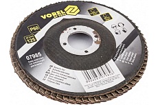 Диск лепестковый (125х22 мм; Р60) Vorel 7985