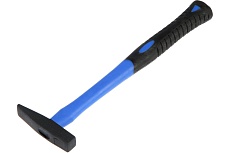 Слесарный молоток Тундра квадратный боек, фибергласовая обрезиненная рукоятка, 1000 г 881991