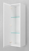 Шкаф пенал Velvex Klaufs 110 см белый глянец pp.KLA.33