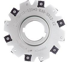 Корпус дисковой фрезы 100 мм ZCC-CT SMP01-100*5-K27-SN12-10