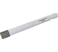 Сверло алмазное 8x35 мм, 1/4 HEX-E Extra Line V-TECH (в.спекание) Diam 320326