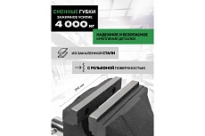 Тиски стальные усиленные поворотные с наковальней Rockforce 10&quot;-250 мм RF-6540910(59934)