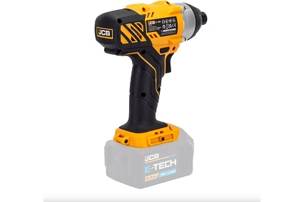 Аккумуляторный шуруповерт JCB 18V, макс 150 Нм, без аккумулятора JCB-18ID-B-E(57256)