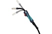 Горелка с гибким гусаком MW-25 Flex (5 м; воздушное охлаждение; Euro) Оберон XL004.0314FX