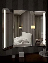 Зеркало Relisan Triple Vertical 100x80 см, с подсветкой