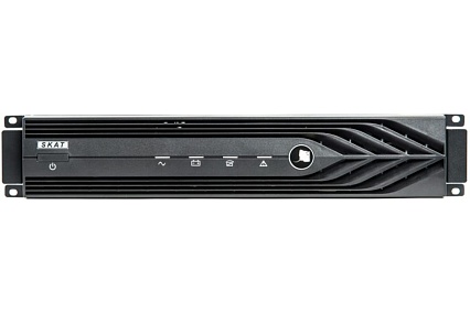Источник бесперебойного питания Skat UPS 10 000 RACK 220В 9,0кВт 16 АКБ внешние On-Line синусоида ток заряда 10А 494