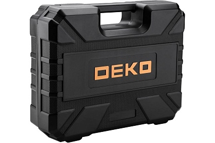 Аккумуляторная дрель-шуруповерт Deko DKCD20FU-Li SET со съемным патроном в кейсе, оснастка 13 шт 3 063-4177