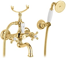 Смеситель для ванны Migliore Arcadia ML.ARC-8302 с душем, золото