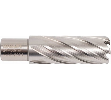 Сверло корончатое HSS, L=50 мм, d=24 мм Gigant GCD-5024