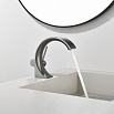 Смеситель для раковины Black&White Gravity GF-7106-GM оружейная сталь