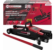 Домкрат подкатной гидравлический Forcekraft 2.5 т (h min 90 мм, h max 400 мм) FK-T830031(61301)