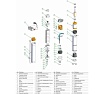 Насос для глубинных скважин TORNERI 3SPM337-1.5 Kepeida Т027833