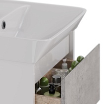 Мебель для ванной Lemark Combi 50 см бетон