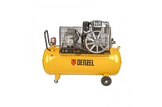 Компрессор Denzel DR4000/200 масляный ременный 10 бар 690 л/м мощность 4 кВт 58093