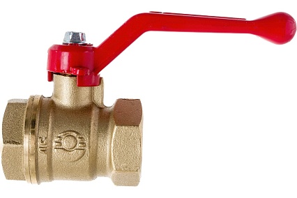 Шаровой для воды Valfex 3/4" ВР/ВР ручка-рычаг, латунный 11Б27фт1М VF.214.LR1.034.Bir