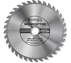 Диск пильный по дереву MKSS Toolbox Woodcutter WC3500 350x36Тх32 мм WC35003632