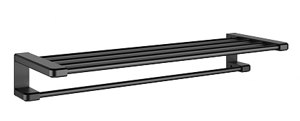 Полка для полотенец Wonzon&Woghand WW-V3902-MB черный матовый