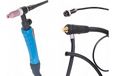 Горелка сварочная TIG WGT-17V 4 м, 150 А Solaris WGT-17V425