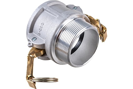 Камлок соединение типа B (2"; розетка; наружная резьба BSP; алюминий) TITAN LOCK TL200BAL