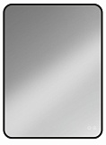 Зеркало Vincea VLM-3VC500B-2 50x70 см, сенсорный выключатель и диммер, антипар, черный