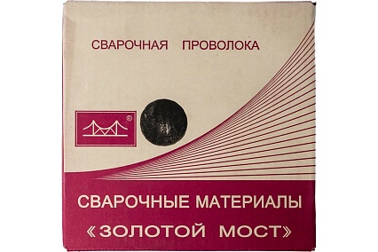 Проволока сварочная омеднённая JQ.MG50-6/ER70S-6 0.8 мм, 5 кг GOLDEN BRIDGE 133